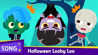 Halloween Looby Loo | Spooky Song!👻 | Scary Rhymes for Kids | Dragon Dee Halloween Songs