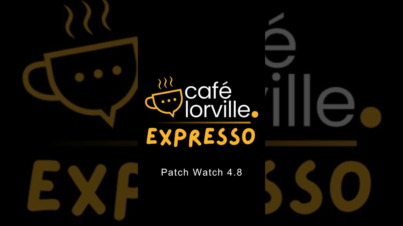 Cafe Lorville Expresso: ISC Patch Watch 4 8