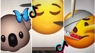 Tik Tok designing emoji compilation for 5 minutes straight