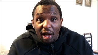 'SOMETHING IS NOT RIGHT' -DILLIAN WHYTE RAW ON JOSHUA DEFEAT / WILDER 'AN IDIOT'/ FURY TALKS RUBBISH