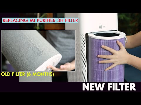 How to Replace Mi Purifier 3H Filter 