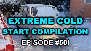 : EXTREME HARD COLD START COMPILATION | s.3 ep.50 | -46*C | Best mixed cold starts compilation!