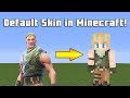 Making A Default Skin From Fortnite in Minecraft! | Speedpaint (Download in Description!)