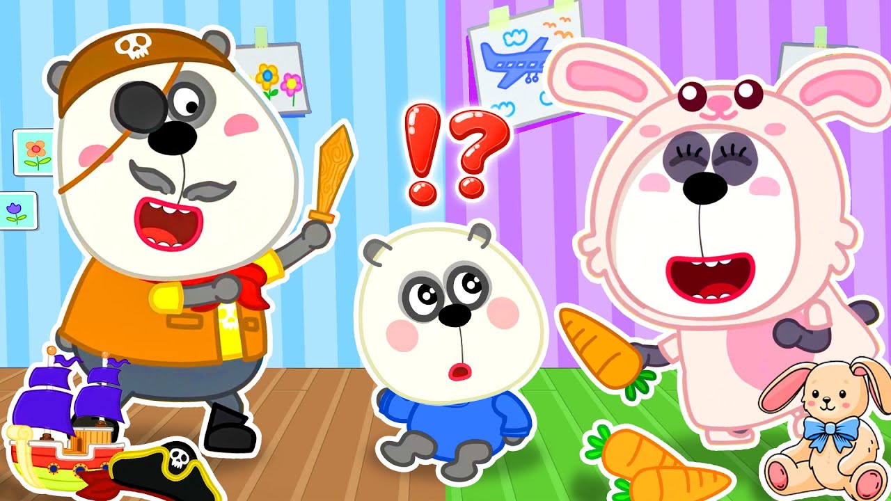 Mommy or Daddy? 👩👨 Family Baby Care Song | Wolfoo Baby Rhymes