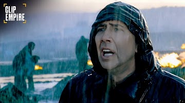 John Realizes the Prophecy Is Real (Plane Crash Full Scene) | Knowing