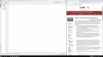 Programming data structures and algorithms using python week 2 programming solutions