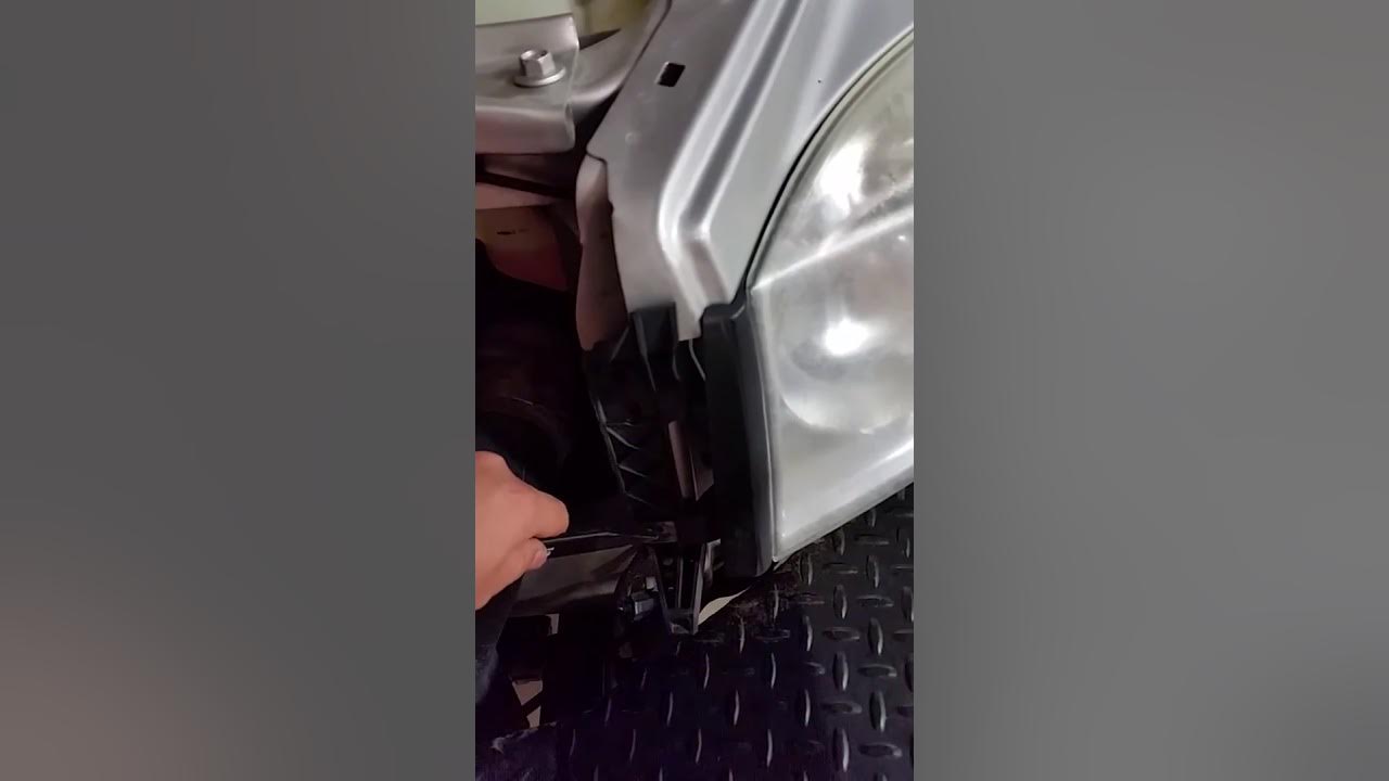 2008 dodge ram headlight removal - YouTube