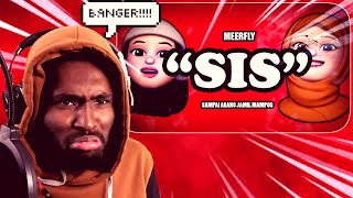 THIS TOO SMOOTH!!!! MeerFly - ''SIS' [ LYRICS VIDEO] REACTION!!!