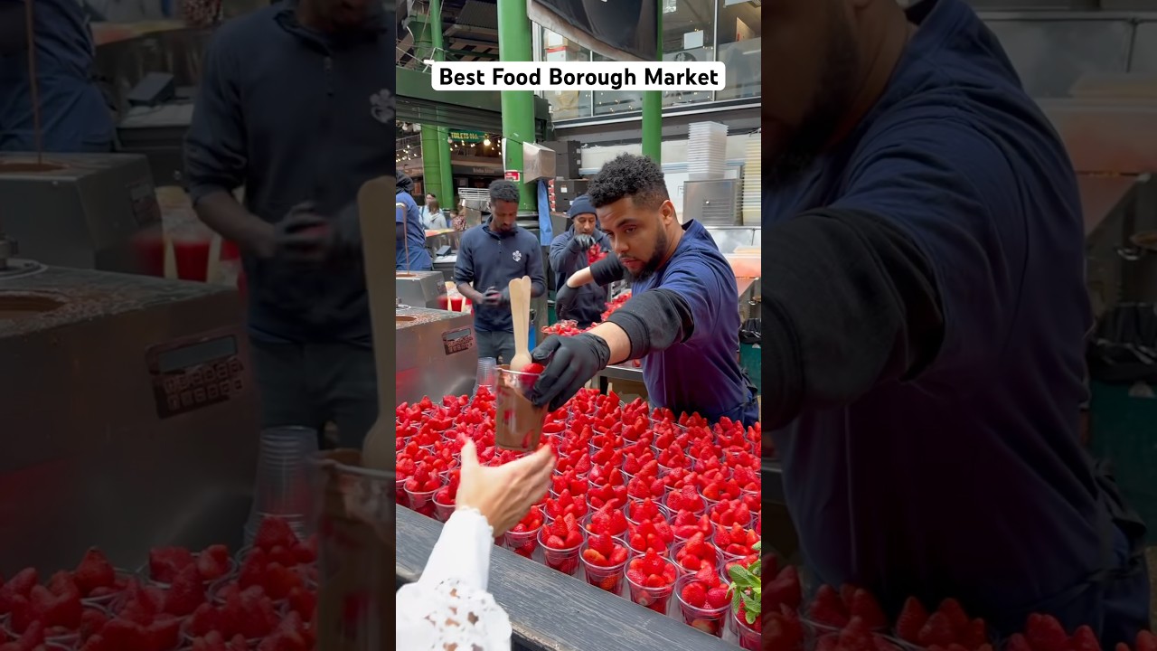 Here’s the best food at London’s Borough Market PT.1 #food #london