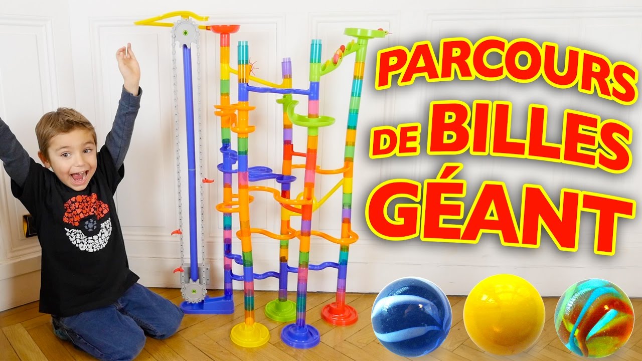 PARCOURS DE BILLES GÉANT 