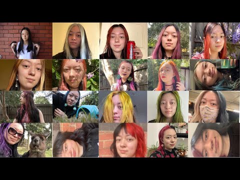 All My Hair Colours From December 2020 to January 2024: Virgin Black to Split Dye and Ombre