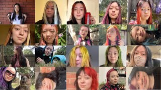All My Hair Colours From December 2020 to January 2024: Virgin Black to Split Dye and Ombre
