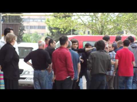 სასულიერო პირის ჩხუბი ზესტაფონში