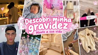 VOCÊ DESCOBRIU QUE ESTÁ GRÁVIDA! 🍼💕| MONTE SUA VIDA