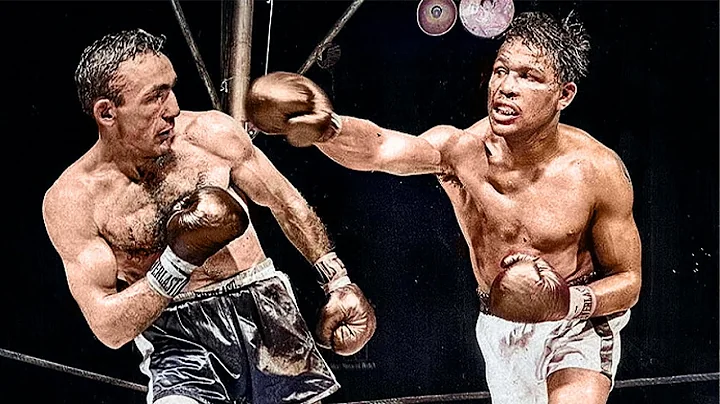 Sugar Ray Robinson vs Carmen Basilio I HD - 1957 C...