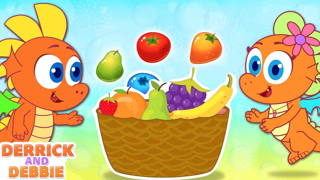 Pack A Fruit Basket Learn Fruits + Many More Educational Videos For