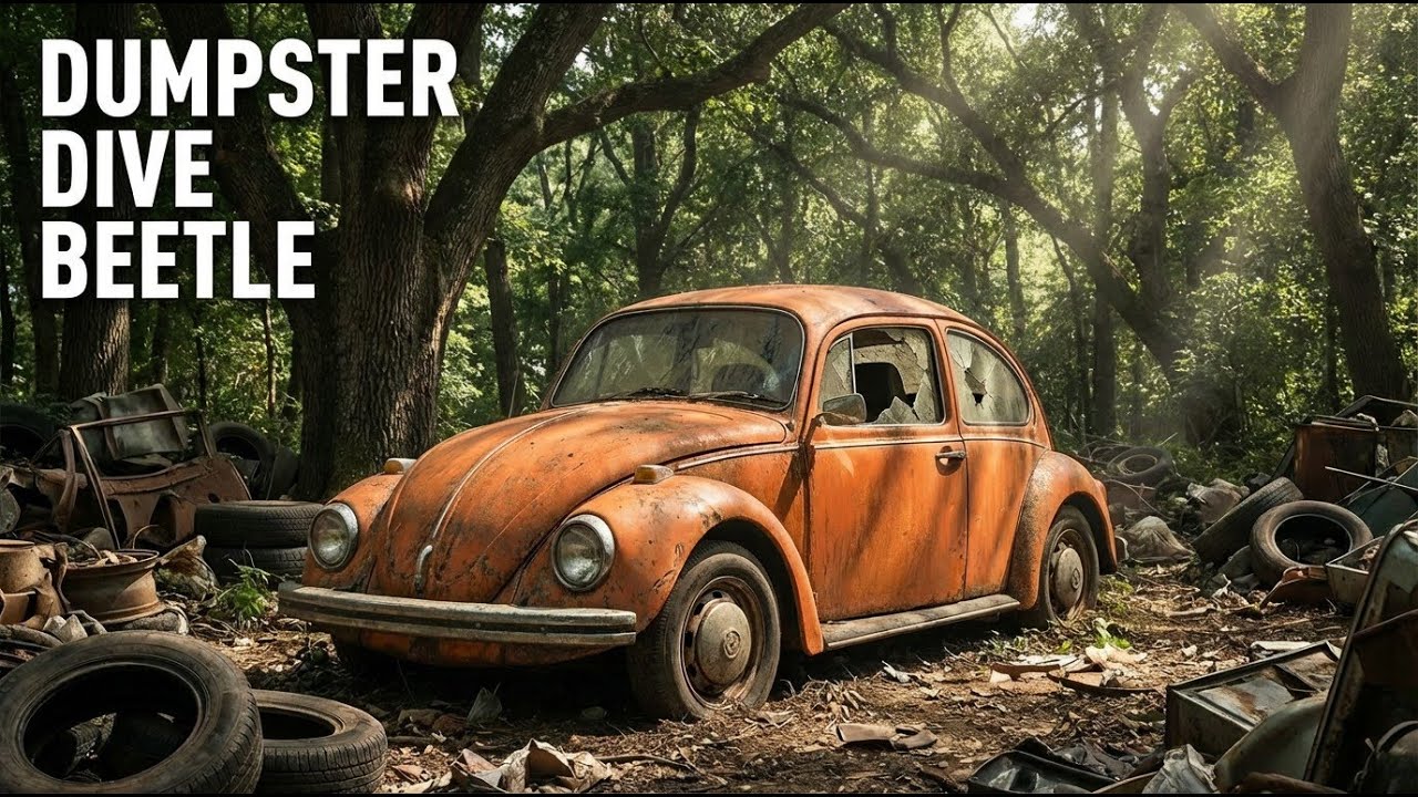 I Restored a 1970 VW Beetle from a Dumpster Dive and Here's What Happened