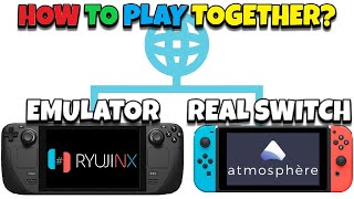 Can a Switch Emulator connect to a Real Switch? #nintendoswitch #ryujinx #switchemulator