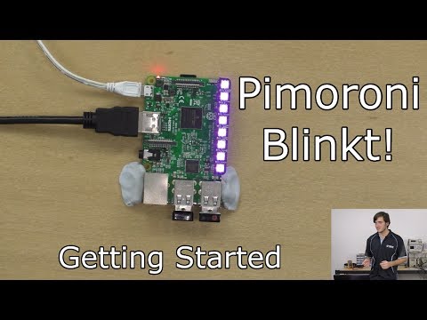 Getting Started with Pimoroni Blinkt on Raspberry Pi