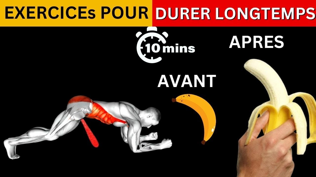 LES MEILLEURS EXERCICES POUR UNE ÉRECTION SEXUELLE DURABLE ET UN BON