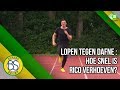 Kickbokser Rico Verhoeven loopt 100m tegen Dafne Schippers!