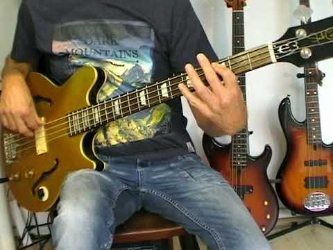 the-ventures---wipe-out---bass-cover