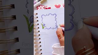 ♡ PAPER NOTES DOODLE || Draw Frame doodles for your planner || Bullet journal #art