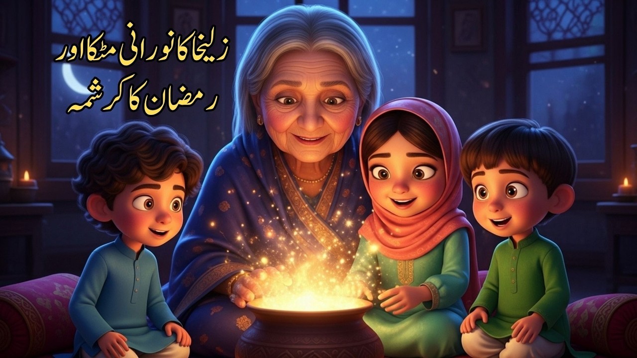Zulekha Ka Noorani Matka Aur Ramazan Ka Karishma | story | Islamic Cartoon 2026wonderly tales kids