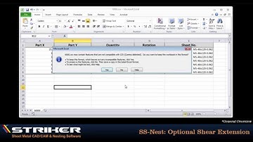 Striker Systems Shear Nesting Extension