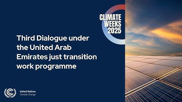 Breakout Room 3 - Third Dialogue under the UAE just transition work programme