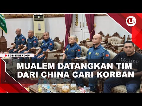 GUBERNUR ACEH DATANGKAN TIM DARI CHINA LACAK KORBAN TERTIMBUN LUMPUR | U-NEWS