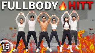 [2024 최강 홈트] 쉴틈없이 전신자극!🔥15분 땀폭발 고강도 운동ㅣ15m Fullbody Fat-burning HIIT @shaketwins @pinkhip @hansoi