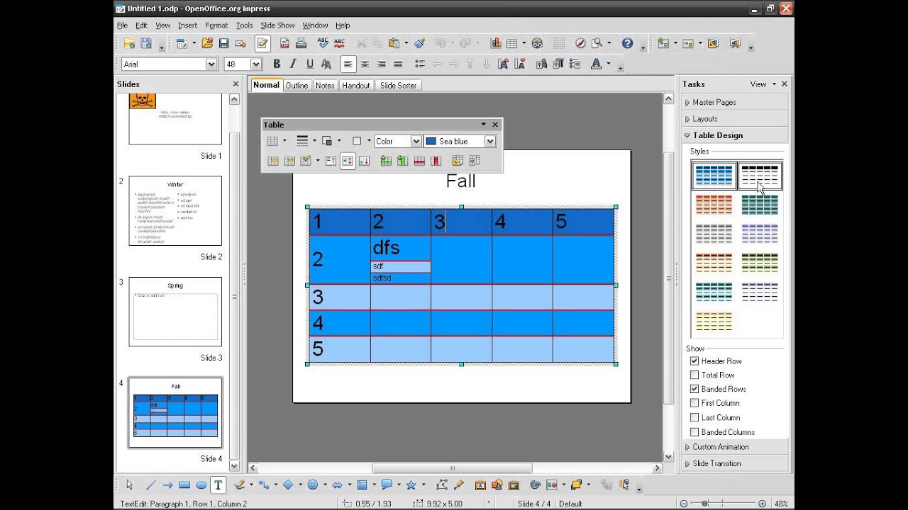 openoffice impress openoffice impress
