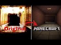 I made backrooms level 3 in Minecraft