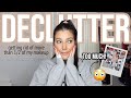 GETTING RID OF 1/2 MY MAKEUP | DECLUTTERING MY LIFE EP. 2 | Sarah Brithinee