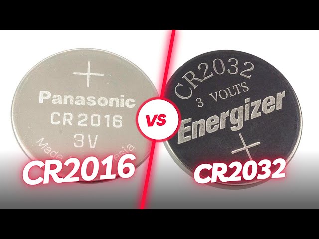 CR1632 VS CR2032[Video+FAQ]: Comparison between the features