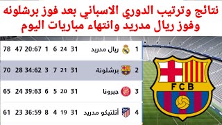 ترتيب الدوري الاسباني اليوم السبت 13_4_2024