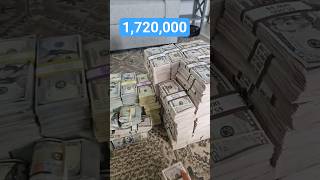Asmr 1,720,000 dollars money cash dinero millionaire #asmr #money #motivation #wealth