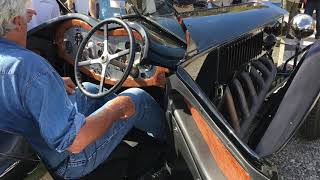 Jay Leno And His Rolls Royce With A Merlin V12