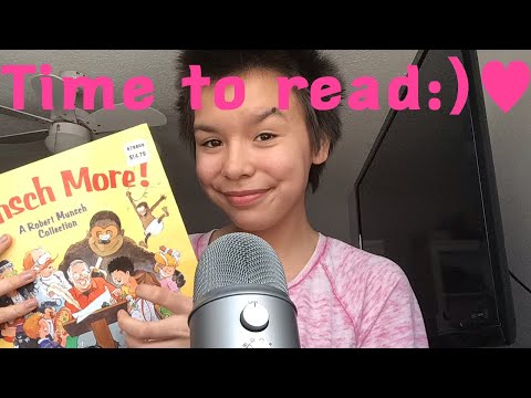 Reading a couple of Robert Munch stories to you!🤪😊