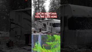 ❄️ Winter RV: Frost-Free Windows+Skirting. NO Frozen Pipes! Full-time in RV -38F #camping #rvlife