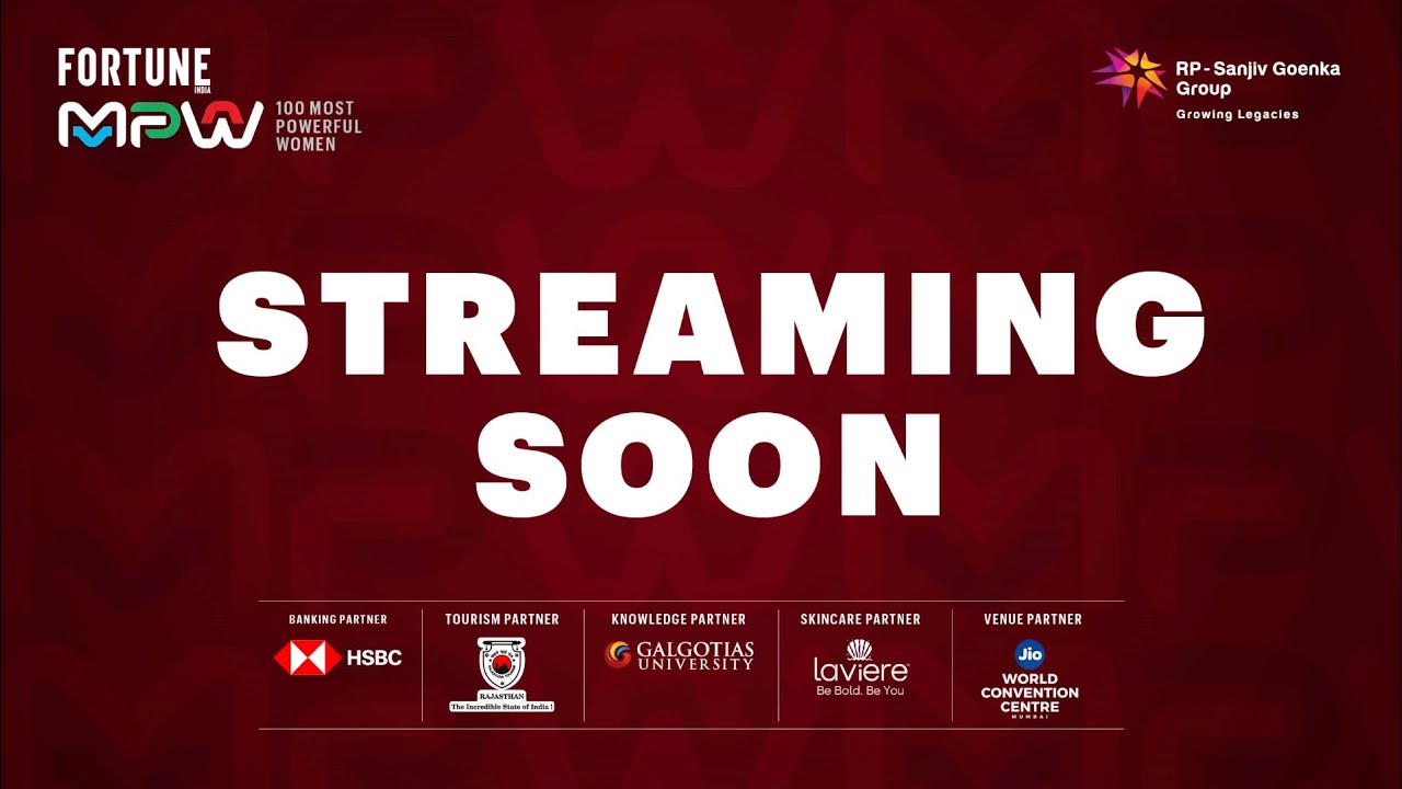 Fortune India Most Powerful Women in Business 2025 is happening live—watch now!