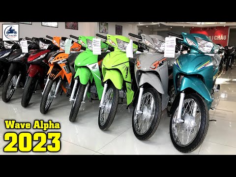 Video Wave Alpha 110 2023 sơn ĐỘ cực ĐẸP ▶️ Giá xe Wave... - youtube