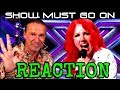 Vocal Coach Reacts to Julia Ivanova - The Show Must Go On - Freddie Mercury - X-Factor - Ken Tamplin