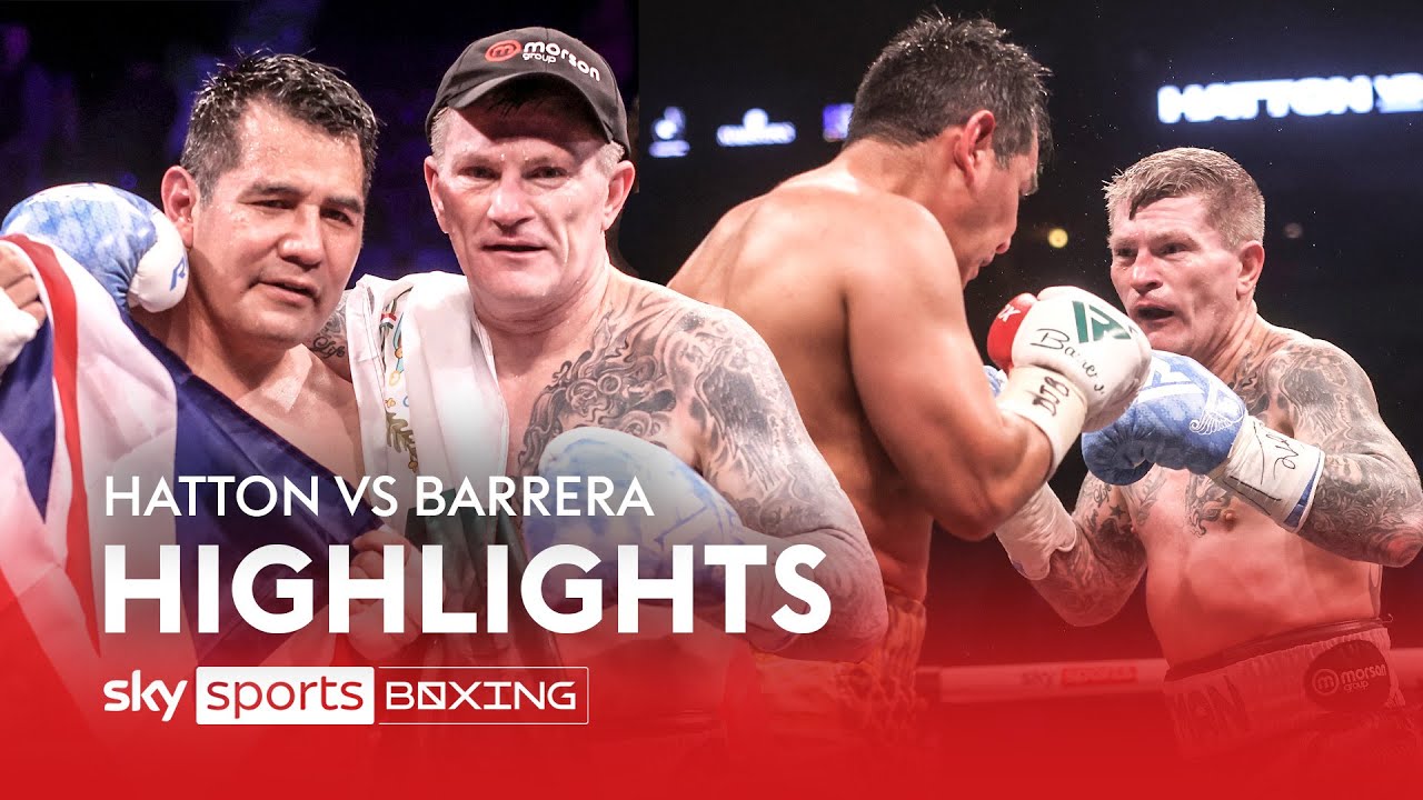 HIGHLIGHTS! Ricky Hatton vs Marco Antonio Barrera Special Exhibition 🇬🇧 🇲🇽