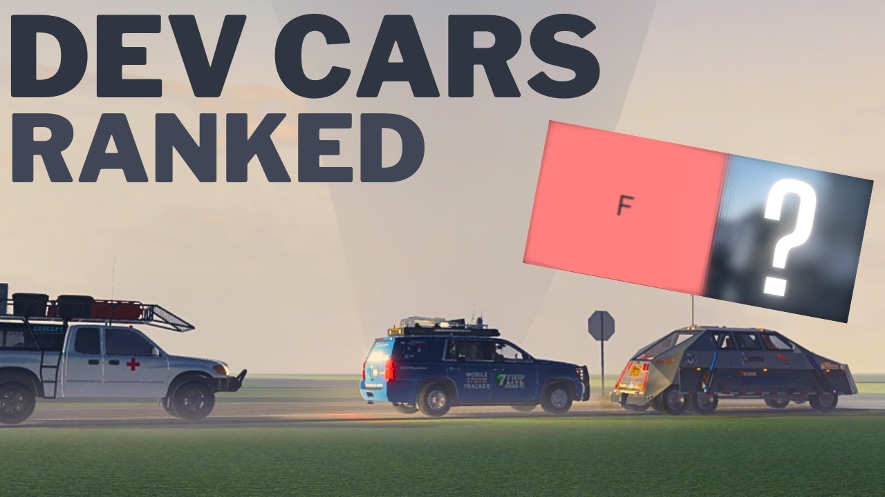 Ranking Every Twisted DEVELOPER VEHICLE! - YouTube