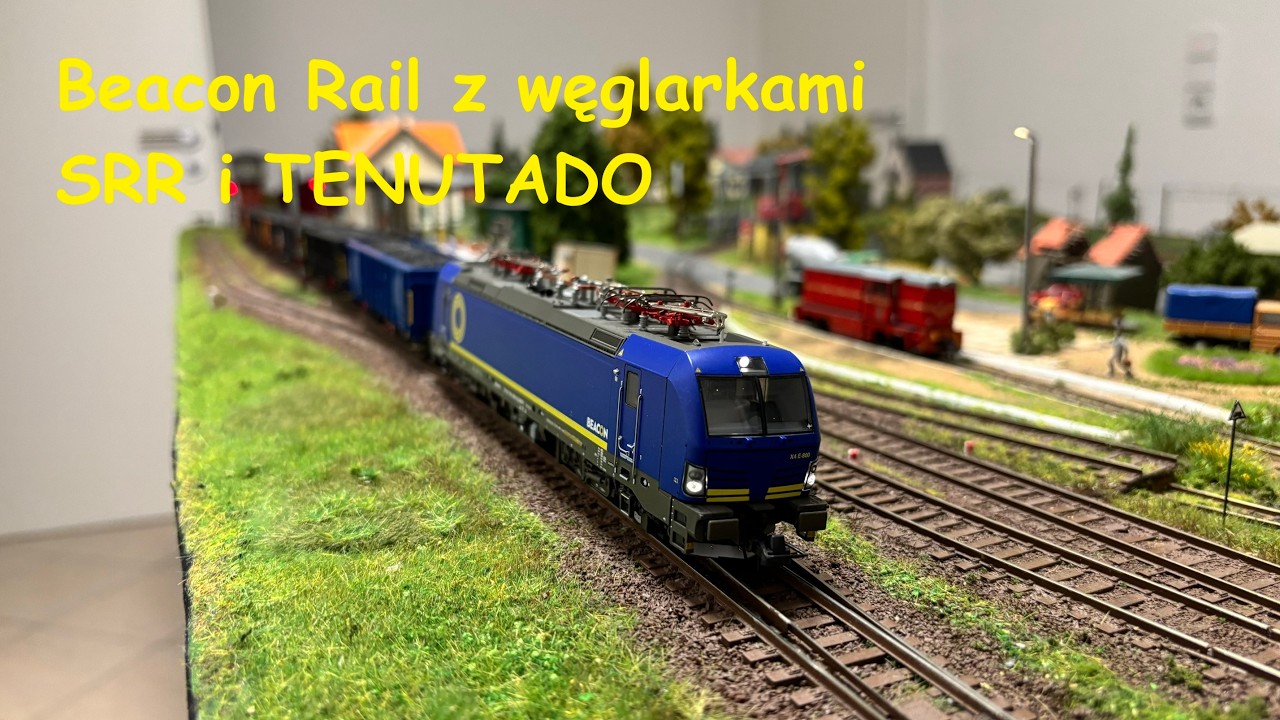 Na makiecie: Beacon Rail z węglarkami SRR i TENUTADO