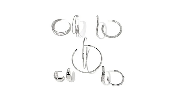 Discover the Versatility of Stately Steel Hoop Earrings