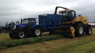 New Holland T7 200 with NC 2055-16T Silage Trailer  FTMTA Grass & Muck 2014 by NC Engineering Ltd .Official 1,239 views 10 years ago 35 seconds