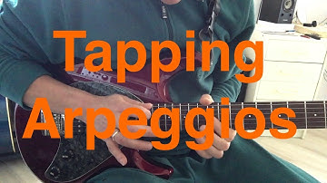 Tapping Arpeggios - fast and slow version